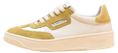 Image de El Naturalista Baskets pour Homme/Femme N5841 MULTI MATERIAL CREAM/ GEO Couleur Beige