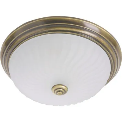 Produktbild von Steinhauer Deckenleuchte Ceiling and wall 2-flammig Bronze Matt/ Weiß 30,5x30,5cm