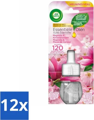 Produktbild von Air Wick - Nachfüllpackung für ätherische Öle - Ozeannebel & Lotusblüte - Vorteilspack - 12 Stücke