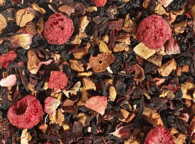 Produktbild von 1 kg  Früchteteemischung Erdbeer/Himbeer aromatisiert