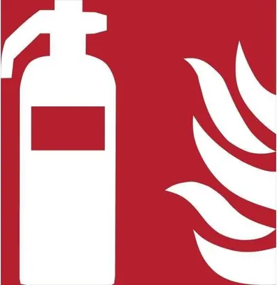 Image de Pictogramme de sécurité - Extincteur 150x150mm