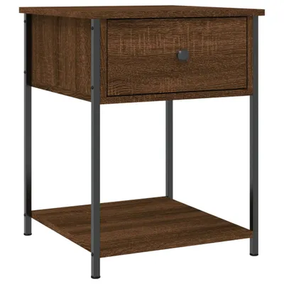 Produktbild von Nachttisch Braun Eichen-Optik 44x45x58 cm Holzwerkstoff