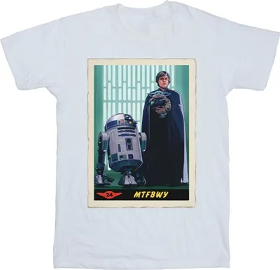 Obrázok produktu pre Star Wars - Pánske tričko "The Mandalorian MTFBWY" BI47292 (S) (White)