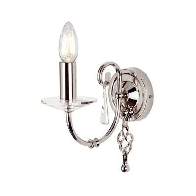 Produktbild von Elstead Aegean Wandleuchte E14 Poliertes Nickel