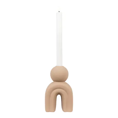 Immagine prodotto di Candeliere Gouveia in Vetroceramica marrone.