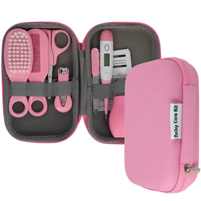 Immagine prodotto di VP Santé, borsa per la cura del bambino con 8 accessori, rosa