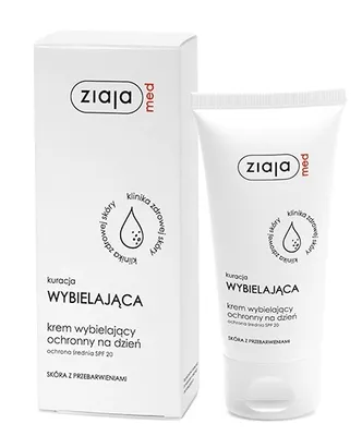 Obrázek produktu pro Korekční krém Ziaja Med s SPF 20, 50 ml - Pro pigmentové skvrny