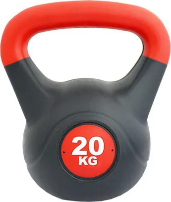 Obrázek produktu pro Softee Pvc 20kg Kettlebell Black 20 kg Black 20 kg