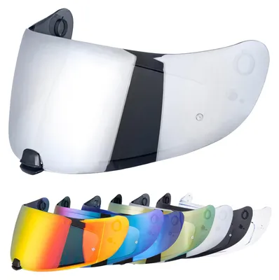 Produktbild von VCOROS Helm Visier für C70 FG-17 IS-17 Motorradhelm Visier – Chromsilber
