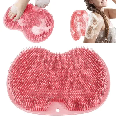 Produktbild von Fußbürste mit Massagefunktion – Rosa