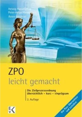 Produktbild von ZPO - leicht gemacht