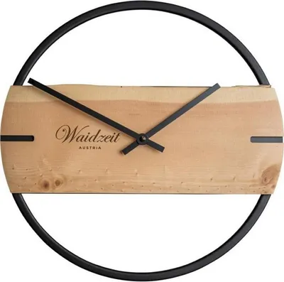 Produktbild von Waidzeit - Wanduhr - Novum - Zirbe - WNZ-04