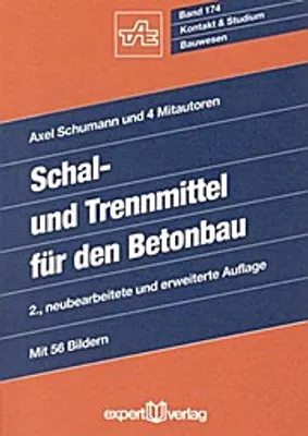 Produktbild von Schumann, A: Schal- und Trennmittel für den Betonbau