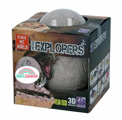 Produktbild von XXL Dinosaurier-Ei Ausgrabungs-Set – Fossilienset & Archäologie-Kit
