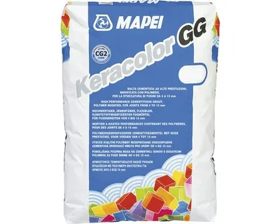 Immagine prodotto di Malta cementizia Mapei Keracolor GG 113 grigio 25 kg
