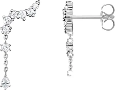Produktbild von Thomas Sabo Einzel Ohrstecker H2254-051-14 Silber Zirkonia