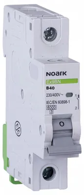 Obrázek produktu pro Jistič 1P B 40A Ex9BN Noark 100012