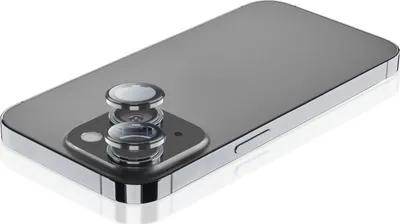 Produktbild von Cellularline CAMERA LENS RING - IPHONE 15 / 15 PLUS, Apple, iPhone 15, iPhone 15 Plus, Kratzresistent, Schockresistent, Transparent, 2 Stück(e)