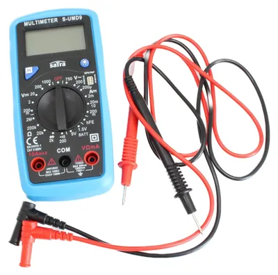 Obrázok produktu pre Digitálny multimeter Satra AC 200-750V DC 200mV - 200mA 200 μa - 200mA