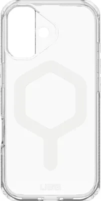 Imagen del producto de Urban Armor Gear Plyo, funda, para Apple, iPhone 17, 16 cm (6.3"), transparente, blanca