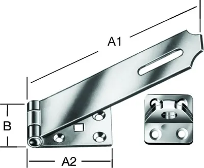 Zdjęcie produktu dla Ueberfalle m. Oese 85x35x2,75mm