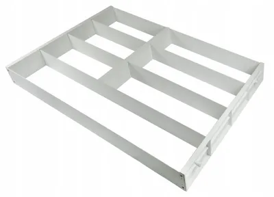 Image de Amix Organisateur de couverts pour tiroir blanc 35.6 cm