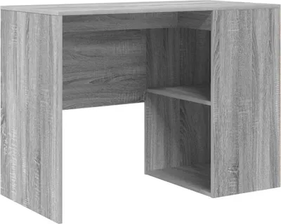Obrázek produktu pro vidaXL Desk Grey Sonoma 102 x 50 x 75 cm Materiál na bázi dřeva