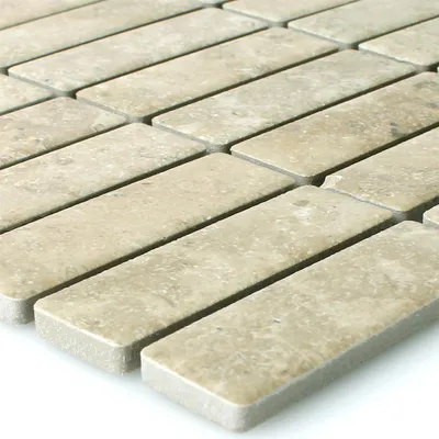 Produktbild von Mosaikfliesen Keramik Steinoptik Chorol Beige