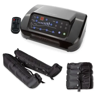 Immagine prodotto di Dinamicamed PRO 4.0 Digitale Classic, Pressoterapia Linfodrenaggio, con 6 Programmi e 4 Camere d'aria, 2 Gambali e Fascia Addome