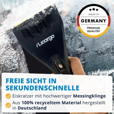 Produktbild von Eiskratzer Auto, extra großes Messingblatt, robust, für Wintereinsatz
