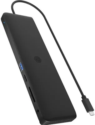 Obrázok produktu pre ICY BOX IB-DK2116-C, Dokovanie, USB 3.2 Gen 2 (3.1 Gen 2) Type-C, 100 W, 10,100,1000 Mbit/s, 10BASE-T, 100BASE-T, 1000BASE-T, Čierna