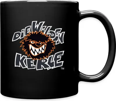 Produktbild von Spreadshirt Die Wilden Kerle Logo Wild Tasse Einfarbig, One size, Schwarz