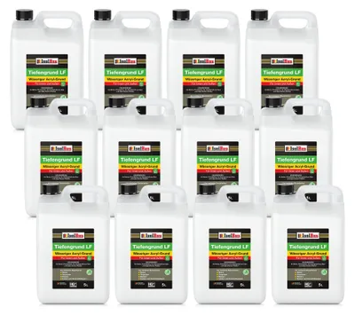 Produktbild von Isolbau Tiefengrund LF - 60 L Wässriger Acryl-Grund für Innen & Außen - Tiefgrund, Haftgrund für professionelle Grundierung