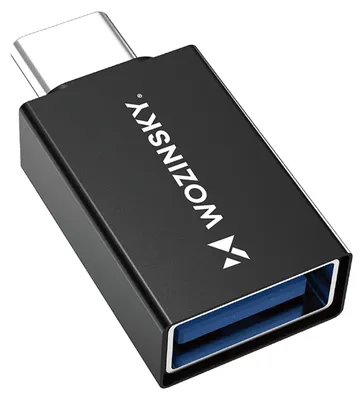 Produktbild von Wozinsky W10GY1S, USB-C, USB-A, Schwarz