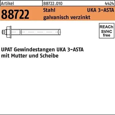 Image de UPAT Tige d'ancrage ASTA M16x190 galZn