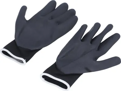 Productafbeelding van Geïsoleerde elektrische handschoenen, 400V, bestand tegen hoge spanning, vlamvertragend rubber, antislip oppervlak, bescherming tegen elektrische schokken, maat L