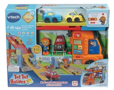 Productafbeelding van VTECH Tut Tut Bolides Maxi Transporttruck Mécano Animo, meerkleurig