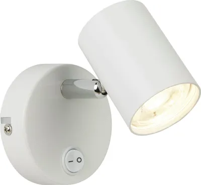 Produktbild von Deckenspot Metall LED verstellbar Weiß warmweißes Licht 3000 K 350 lm Wandlampe
