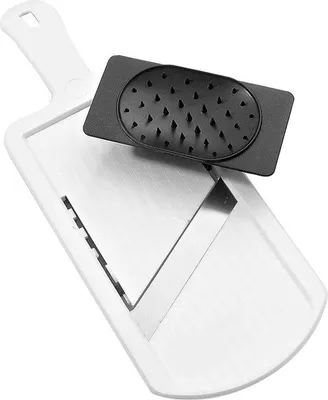 Produktbild von Famanu Mandoline mit Resthalter - verstellbar