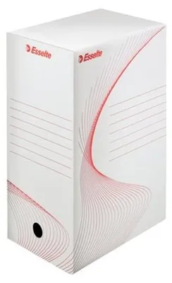 Obrázok produktu pre Archívna krabica Esselte, 150 mm, biela, 150 x 345 x 245 mm