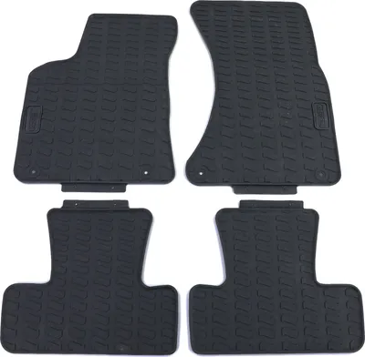 Produktbild von Premium Gummi Fußmatten Set 4-teilig Schwarz für Audi Q5 8R 09-17