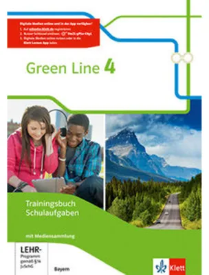 Produktbild von Green Line 4. Ausgabe Bayern. Trainingsbuch Schulaufgaben, Heft mit Lösungen und CD-ROM 8. Klasse