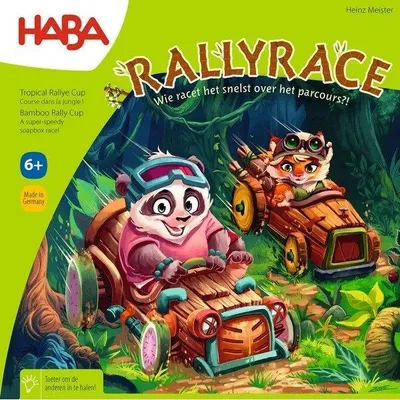 Obrázok produktu pre Haba Rallyrace vzdelávacia hra pre deti od 3 rokov - stolová hra