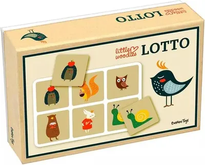 Image de Jeu de loto pour enfants Little Woodies