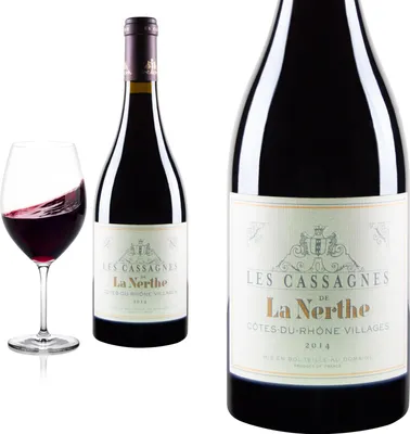 Produktbild von 2014 Côtes du Rhône Villages les Cassagnes von la Nerthe - Rotwein