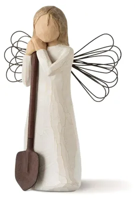 Produktbild von Wetterfeste Gartenfigur Engel zur Dekoration von Garten, Terrasse und Balkon