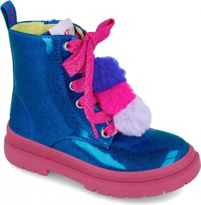 Image de Bottes à lacets Garvalin Gliter, bleu, taille 33