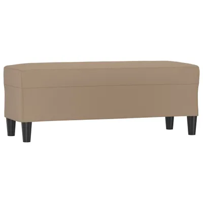 Obrázok produktu pre Lavička kapučínová 100x35x41 cm umelá koža