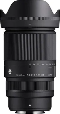 Produktbild von SIGMA 16-300mm f/3.5-6.7 DC OS Contemporary Objektiv, kompatibel mit Fujifilm X