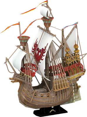 Produktbild von Revell 3D Puzzle Harry Potter The Durmstrang Ship, Schiff, Trimagisches Turnier, 150 Teile, ab 8 Jahre, 00308